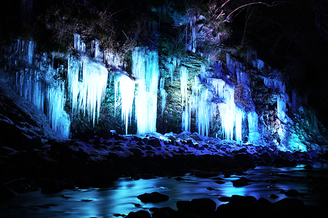 大滝・三十槌の氷柱